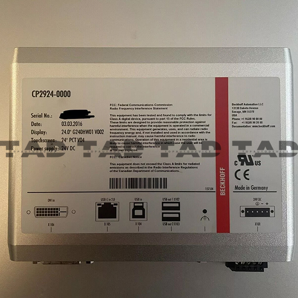 BECKHOFF CP2924-0000