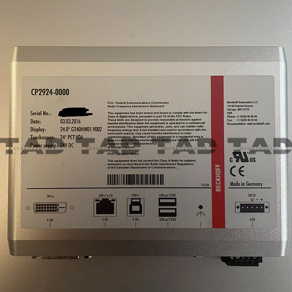 BECKHOFF CP2924-0000