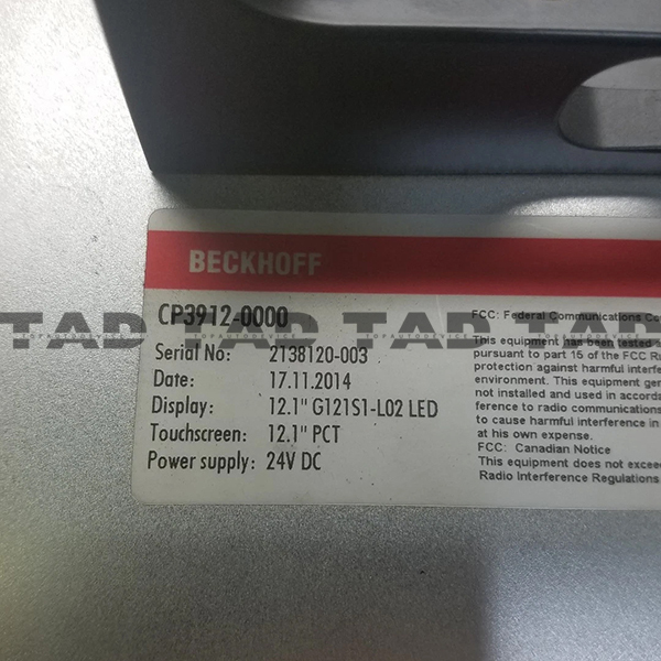 BECKHOFF CP3912-0000