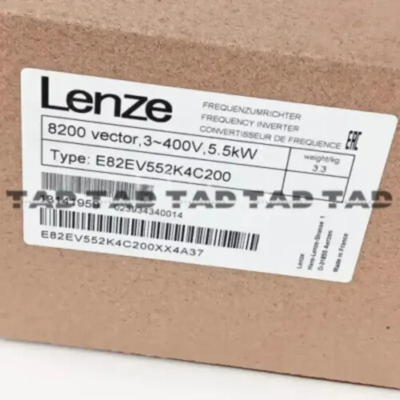 Lenze E82EV552K4C200 Frequency Inverter – 5.5 kW, 8200