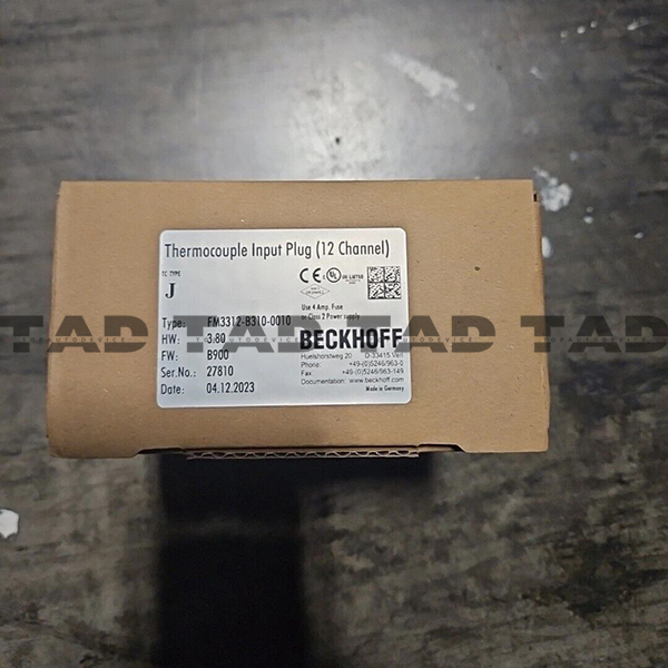 BECKHOFF FM3312-B310-0010