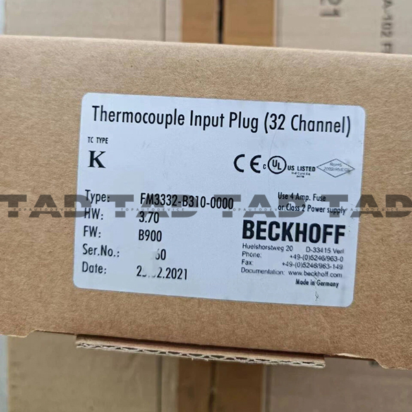 BECKHOFF FM3332-B310-0000