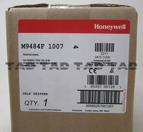 Honeywell M9484F1007