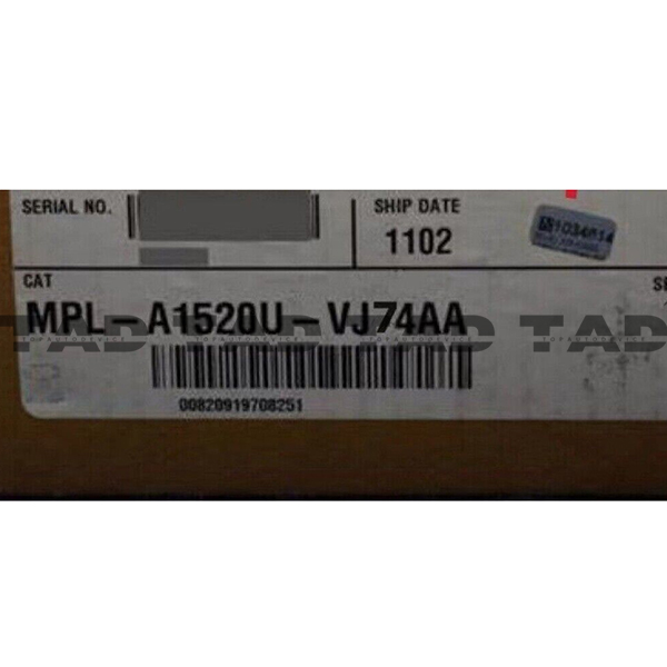 Allen-Bradley MPL-A1520U-VJ74AA MP-Series MPL 240V AC Rotary Servo Motor