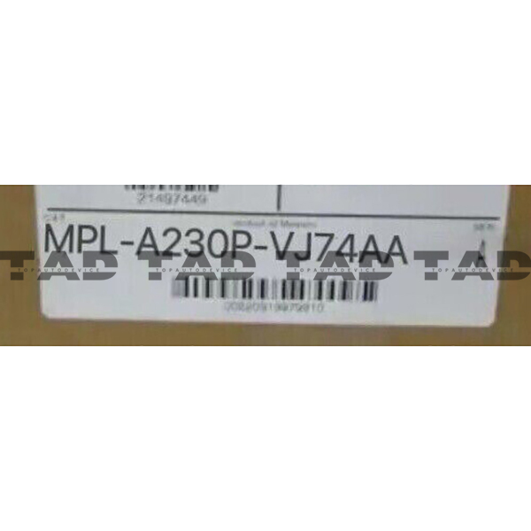 Allen-Bradley MPL-A230P-VJ74AA MP-Series MPL 240V AC Rotary Servo Motor