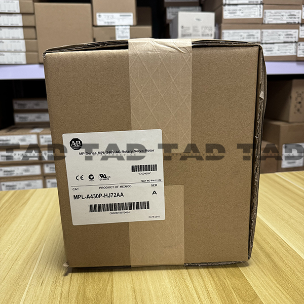 Allen-Bradley MPL-A430P-HJ72AA MP-Series MPL 240V AC Rotary Servo Motor