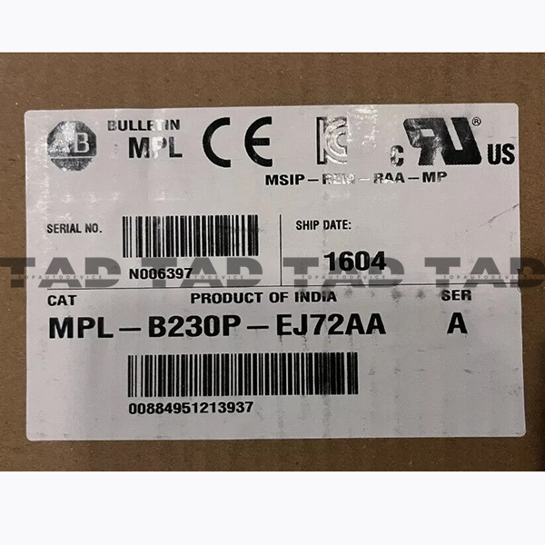 Allen-Bradley MPL-B230P-EJ72AA