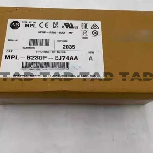 Allen-Bradley MPL-B230P-EJ74AA MP-Series MPL 480V AC Rotary Servo Motor