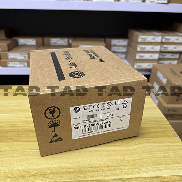 Allen-Bradley MPL-B230P-VJ72AA MP-Series MPL 480V AC Rotary Servo Motor