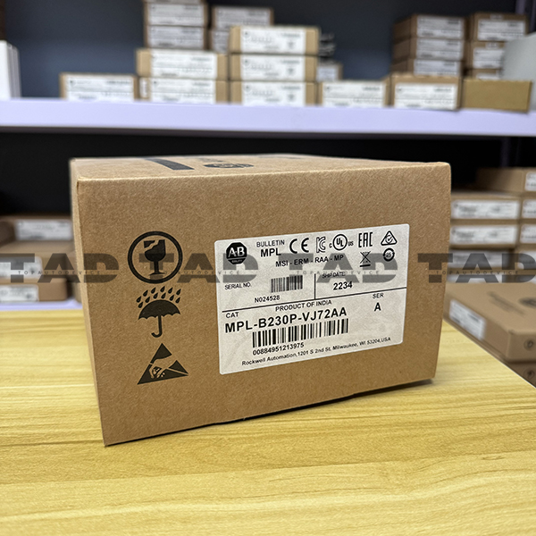 Allen-Bradley MPL-B230P-VJ72AA MP-Series MPL 480V AC Rotary Servo Motor