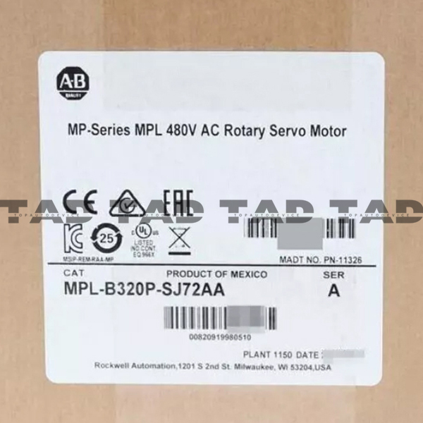 Allen-Bradley MPL-B320P-SJ72AA
