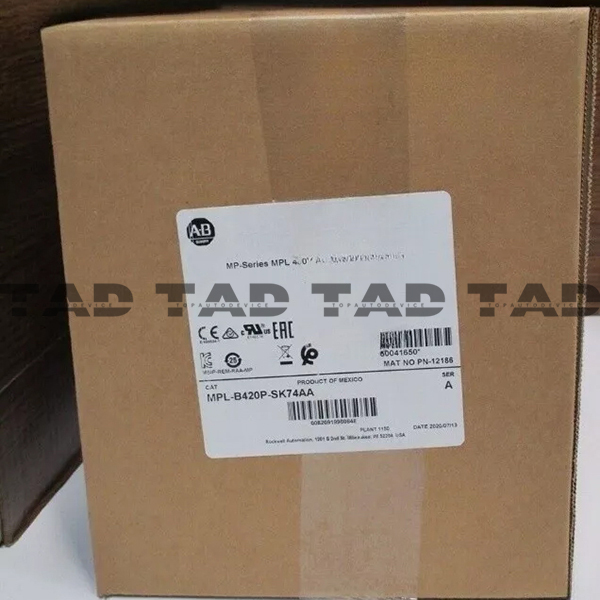 Allen-Bradley MPL-B420P-SK74AA Best Selling MP-Series MPL 480V AC Rotary Servo Motor