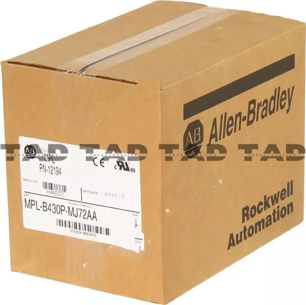 Allen-Bradley MPL-B430P-MJ72AA MP-Series MPL 480V AC Rotary Servo Motor