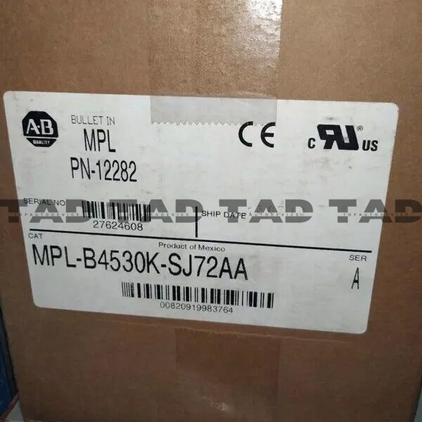Allen-Bradley MPL-B4530K-SJ72AA MP-Series MPL 480V AC Rotary Servo Motor