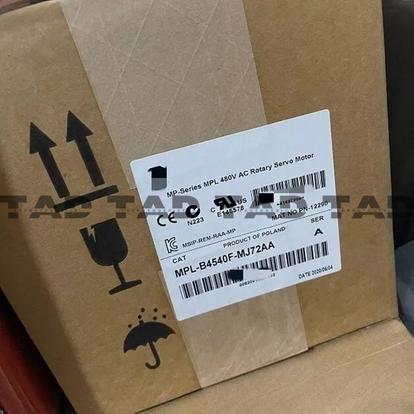 Allen-Bradley MPL-B4540F-MJ72AA MP-Series MPL 480V AC Rotary Servo Motor