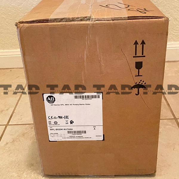 Allen-Bradley MPL-B520K-MJ74AA MP-Series MPL 480V AC Rotary Servo Motor