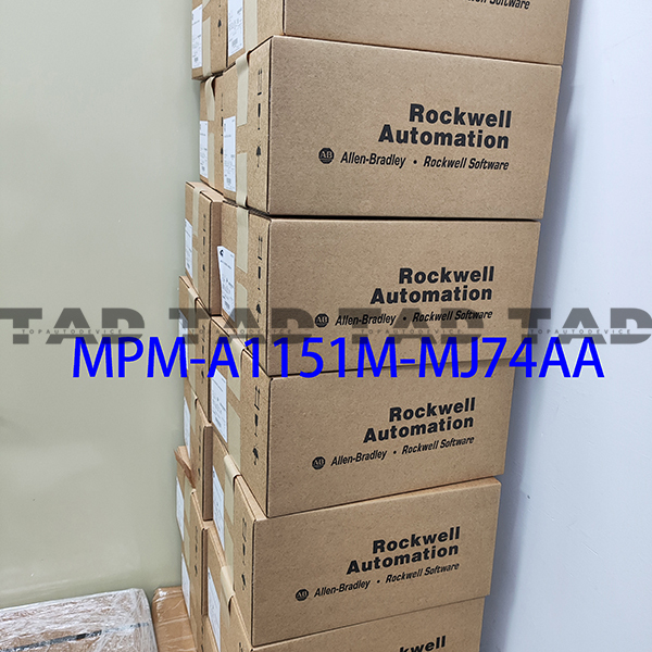 Allen-Bradley MPM-A1151M-MJ74AA MP-Series MPM 240V AC Rotary Servo Motor