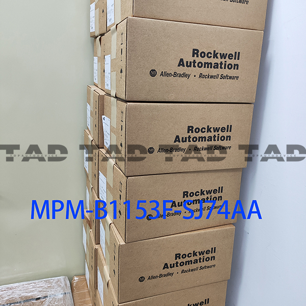 Allen-Bradley MPM-B1153F-SJ74AA MP-Series MPM 480V AC Rotary Servo Motor