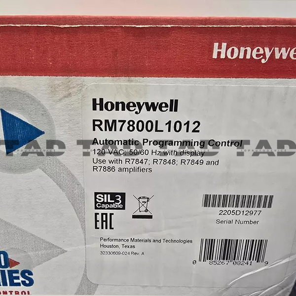 Honeywell RM7800L1012