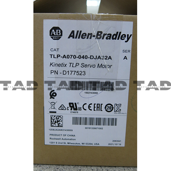 Allen-Bradley TLP-A070-040-DJA34A Kinetix TLP Servo Motor