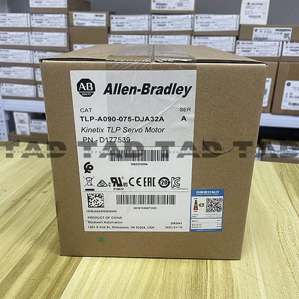 Allen-Bradley TLP-A090-075-DJA32A Kinetix TLP Servo Motor