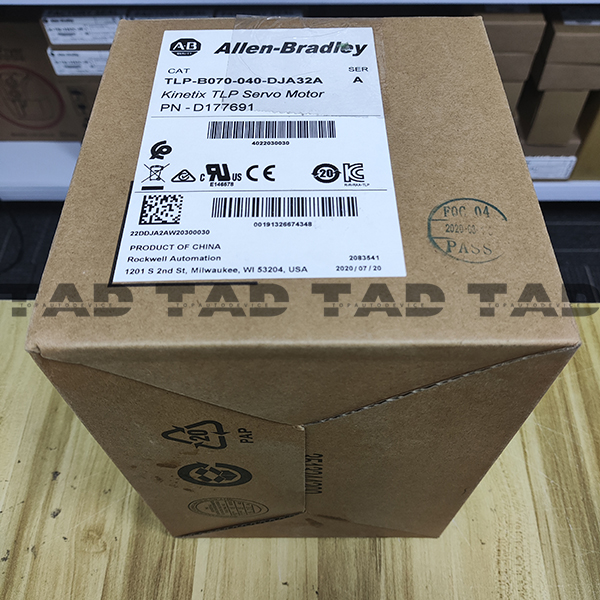 Allen-Bradley TLP-B070-040-DJA32A Kinetix TLP Servo Motor