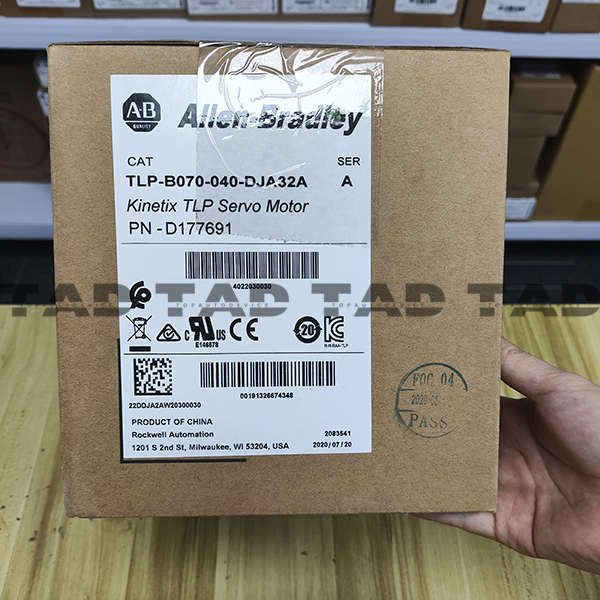 Allen-Bradley TLP-B070-040-DJA32A Kinetix TLP Servo Motor