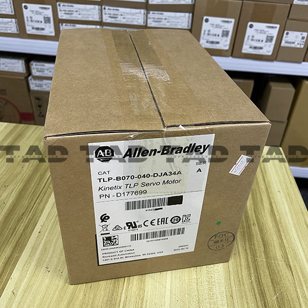 Allen-Bradley TLP-B070-040-DJA34A Kinetix TLP Servo Motor