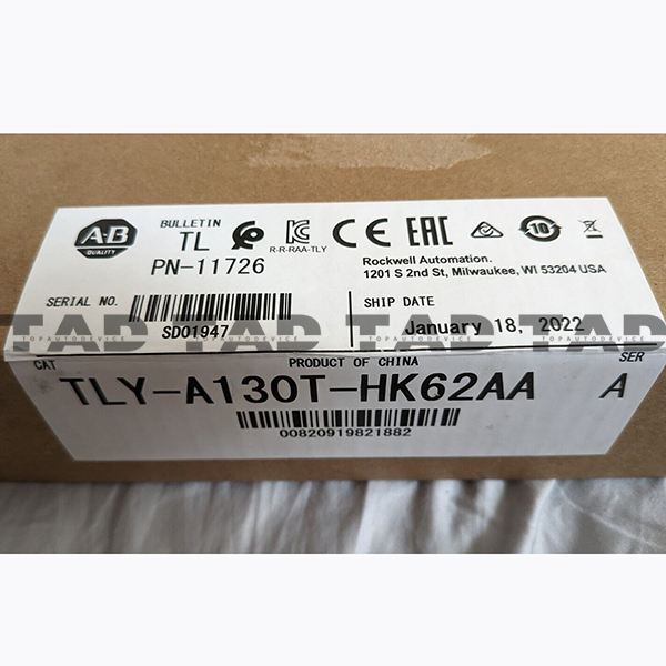 Allen-Bradley TLY-A130T-HK62AA TL-Series TLY 240V AC Rotary Servo Motor