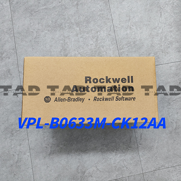 Allen-Bradley VPL-B0633M-CK12AA Kinetix VP Low Inertia Servo Motor