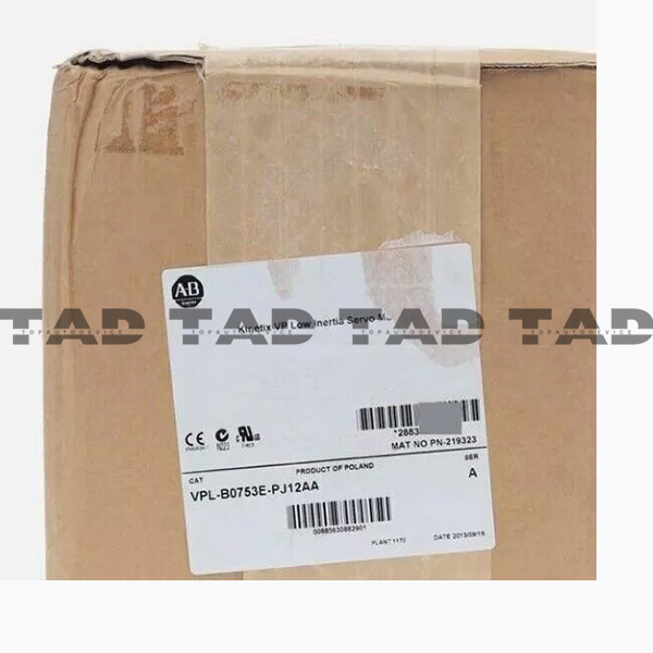 Allen-Bradley VPL-B0753E-PJ12AA Kinetix VP Low Inertia Servo Motor