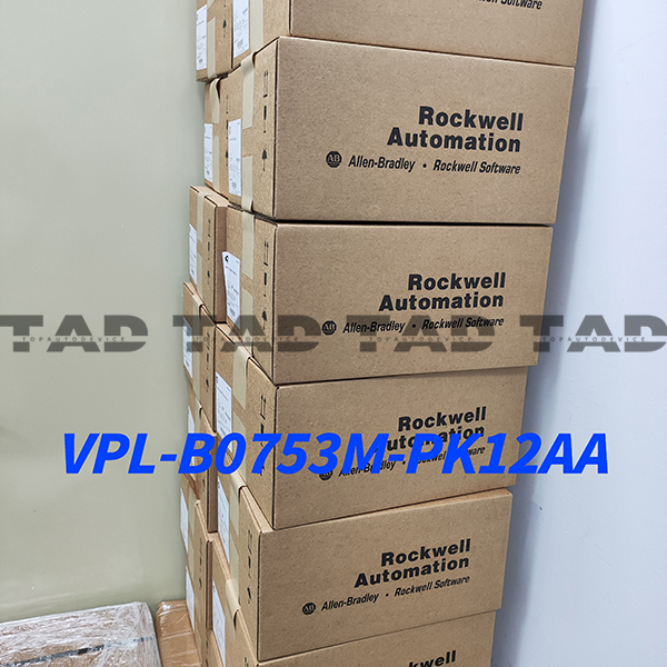 Allen-Bradley VPL-B0753M-PK12AA Kinetix VP Low Inertia Servo Motor