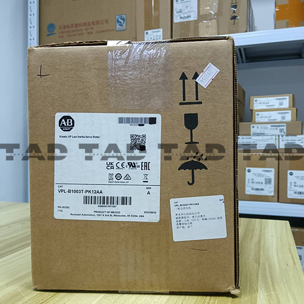 Allen-Bradley VPL-B1003T-PK12AA Kinetix VP Low Inertia Servo Motor