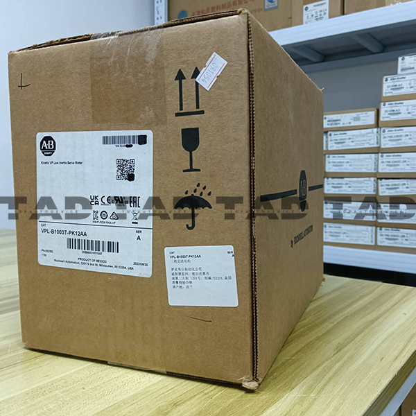 Allen-Bradley VPL-B1003T-PK12AA Kinetix VP Low Inertia Servo Motor