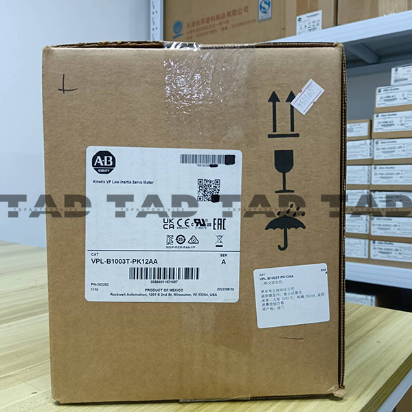 Allen-Bradley VPL-B1003T-PK12AA Kinetix VP Low Inertia Servo Motor