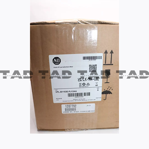 Allen-Bradley VPL-B1153E-PJ12AA Kinetix VP Low Inertia Servo Motor