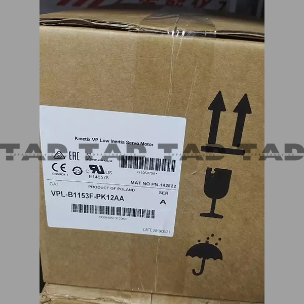 Allen-Bradley VPL-B1153F-PK12AA Kinetix VP Low Inertia Servo Motor