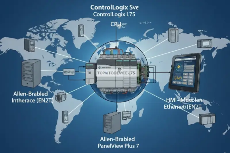 ControlLogix system-level spare parts and downtime risk mapping
