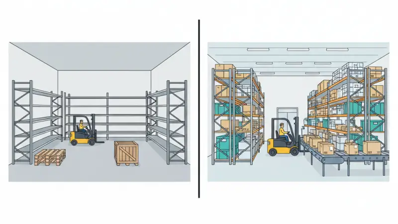Comparison of OEM lead time versus multi-warehouse PLC spare parts recovery