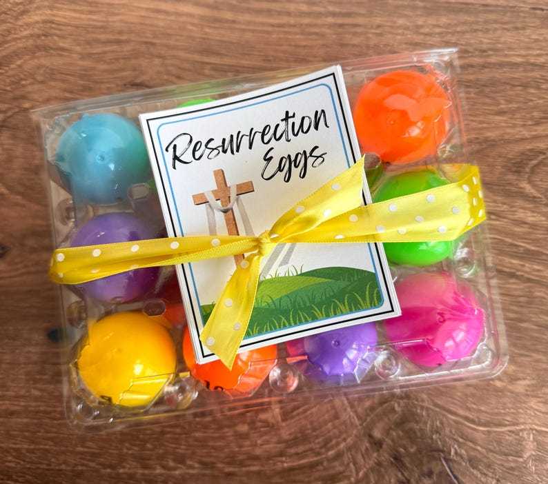 Resurrection Eggs Set with Story Cards | Easter Week Story