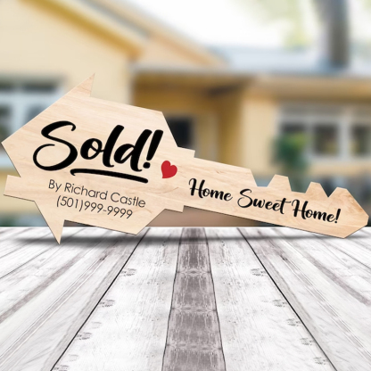 Personalized Sold Sign