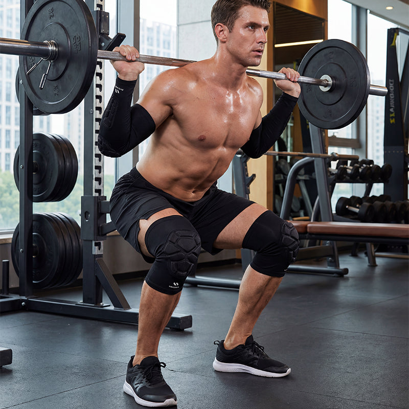 💪✨ High-performance knee protector set | Anti-slip, breathable, joint support 🏀🏃‍♂️