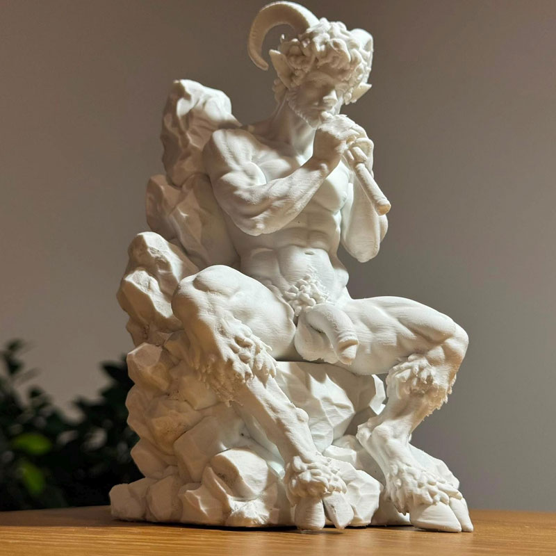 Classical Flute Statue