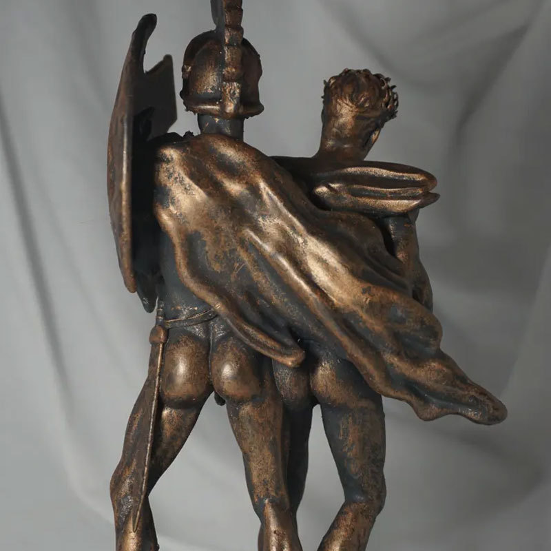 Achilles and Patroclus Statue