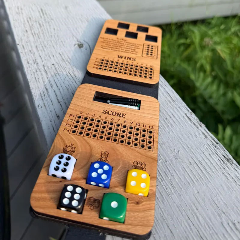 Ship, Captain, Crew Travel Dice Game