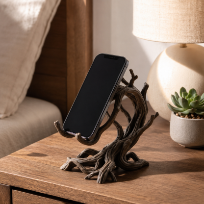 Tree Branch Phone Stand