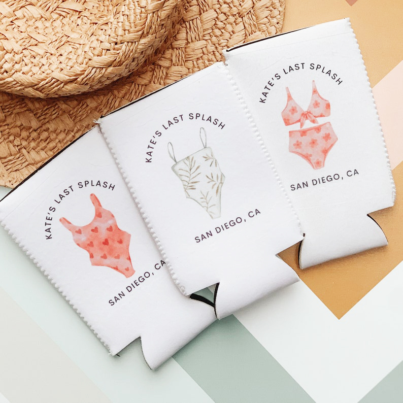 Personalised  Can Cooler