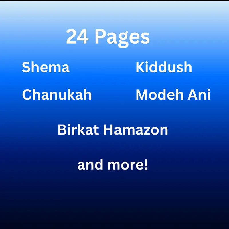 Jewish Book of Blessings