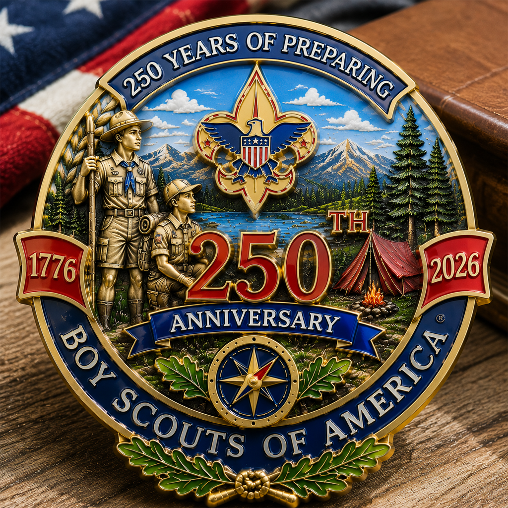 BSA 250th Anniversary Commemorative Pin