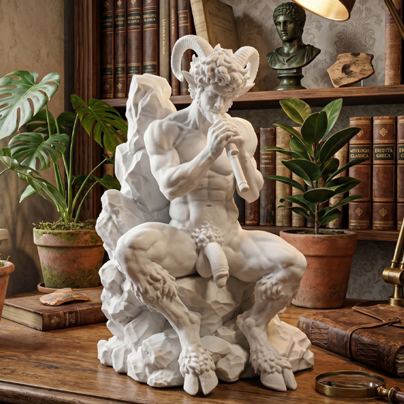 Classical Flute Statue